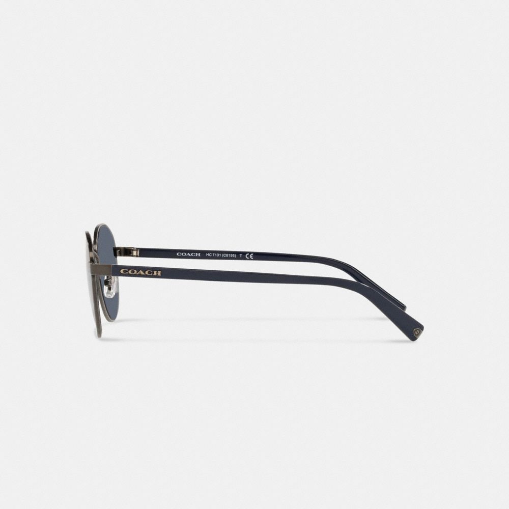 Signature Workmark Round Sunglasses