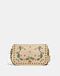 Vintage Convertible Clutch With Floral Embroidery