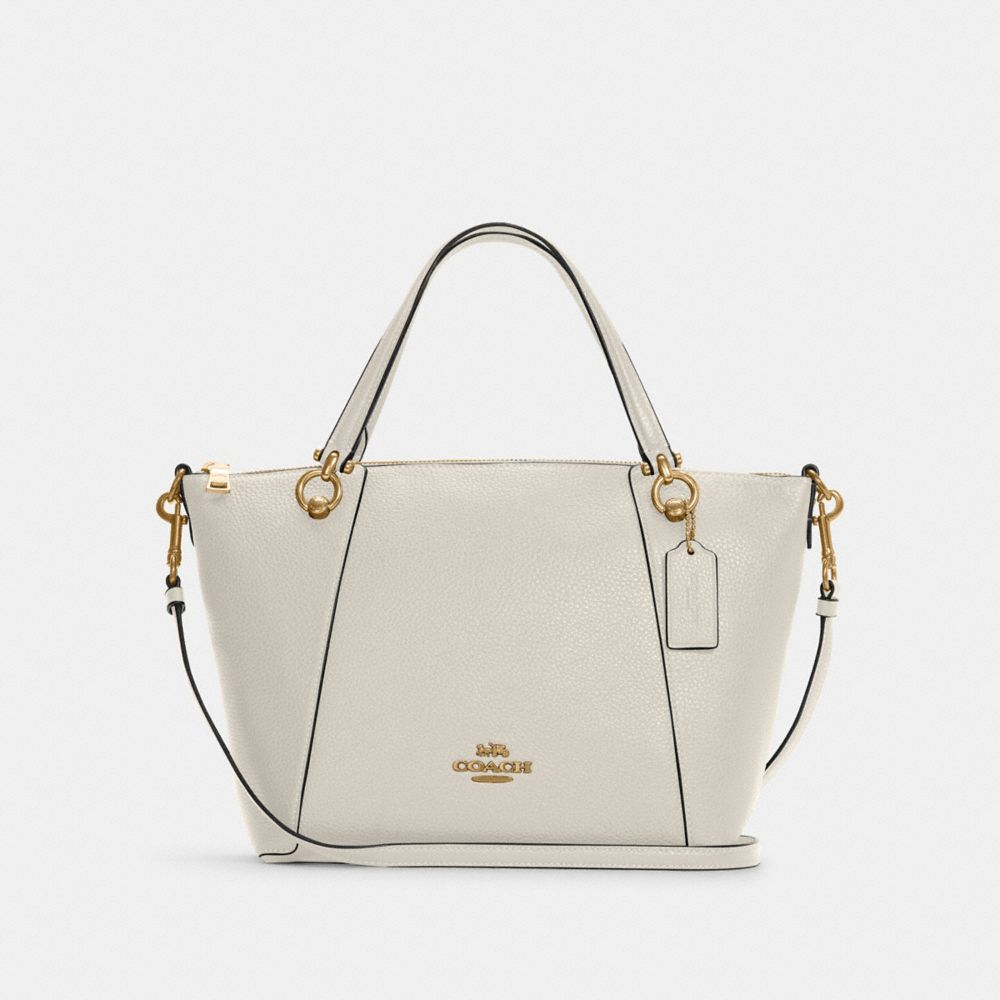 Coach pebble hot sale leather satchel