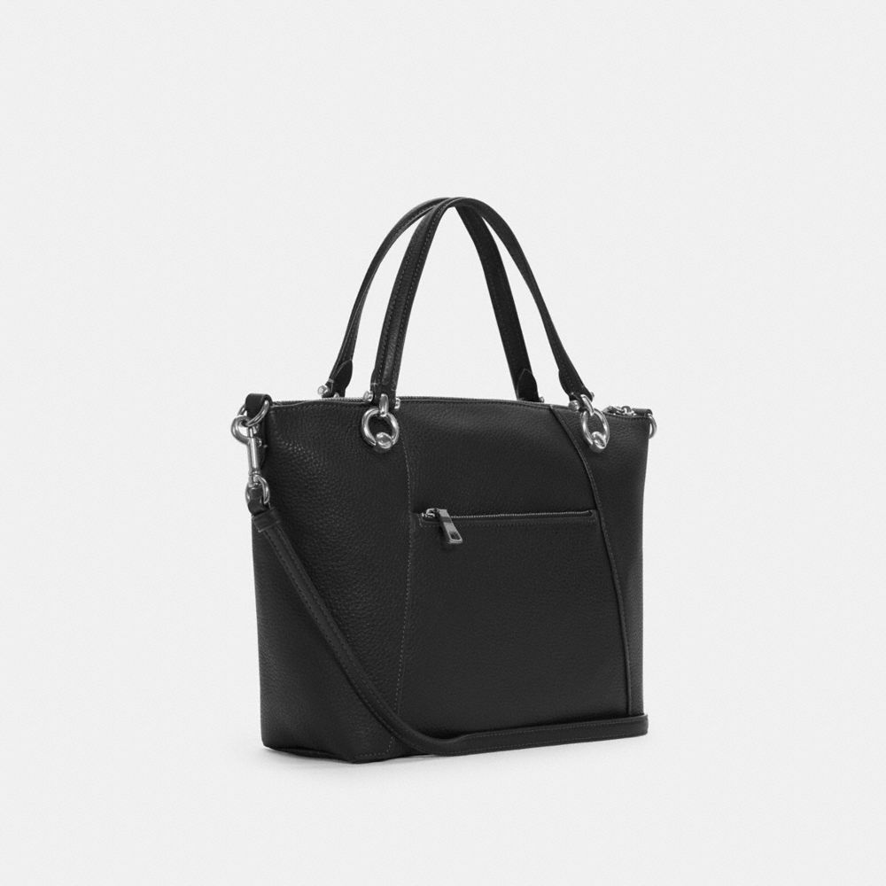 COACH®,Kacey Satchel Bag,,Angle View