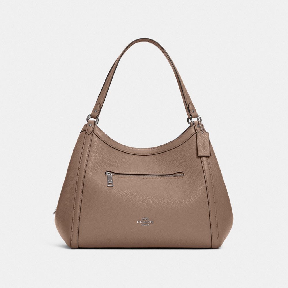 Coach Outlet Chain Kristy Shoulder Bag In Signature Canvas in Natural