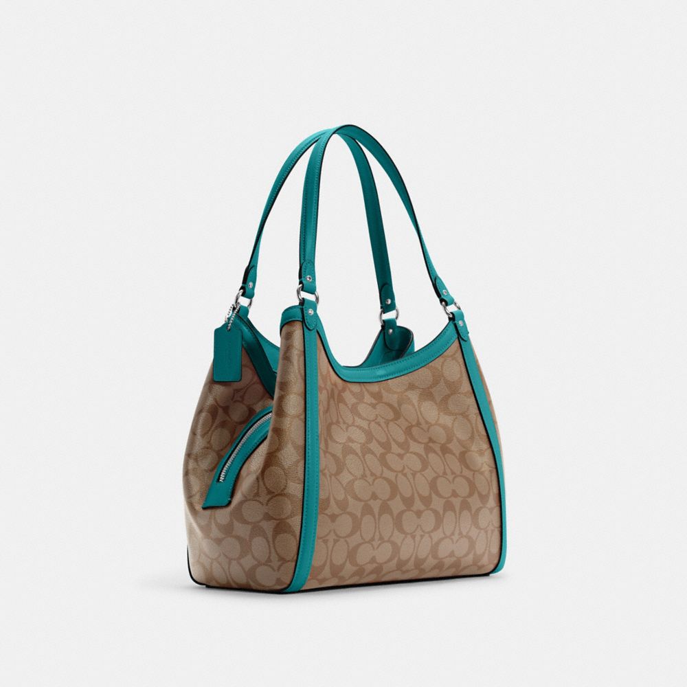 Coach Outlet Kristy Shoulder Bag In Signature Canvas