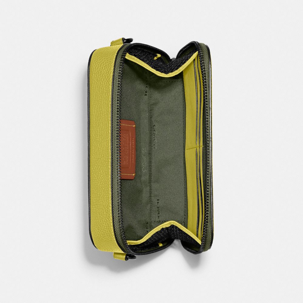 COACH®,Charter Slim Crossbody Bag,,Inside View,Top View