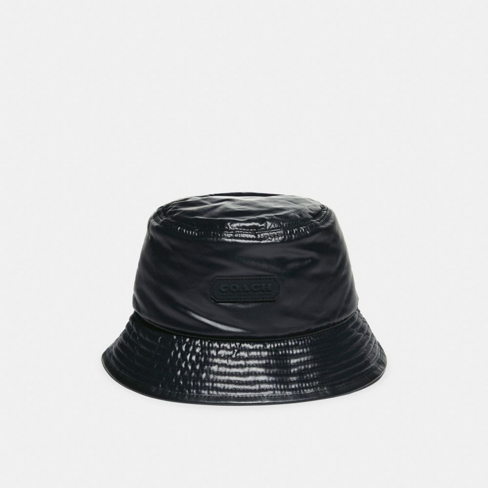 Reversible Logo-Jacquard Twill Bucket Hat