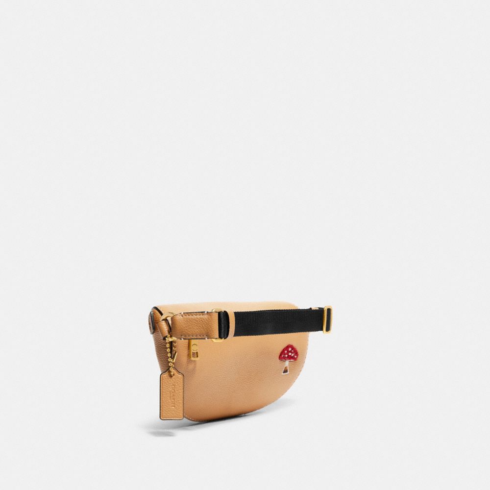 Bethany logo leather belt bag, Coach