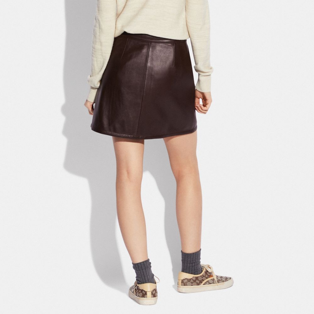 Leather Skirt
