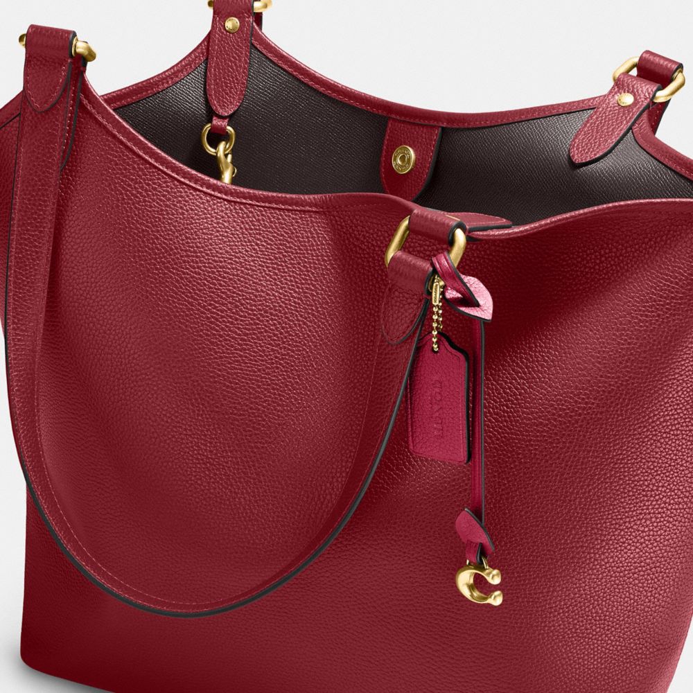 COACH®: Day Tote In Signature Canvas