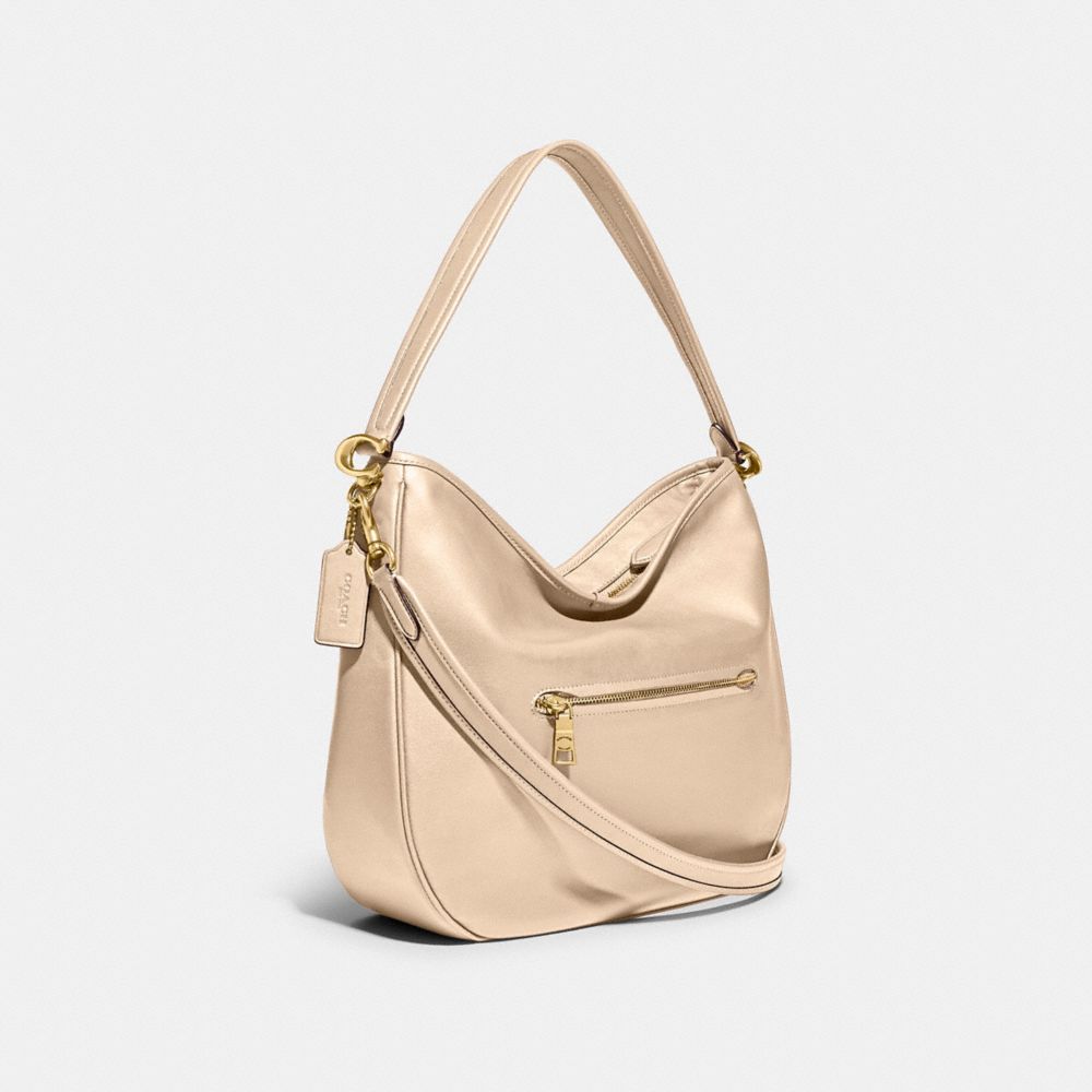 COACH®,Soft Tabby Hobo,,Angle View