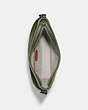 COACH®,SOFT TABBY HOBO,Smooth Leather,Large,Pewter/Army Green,Inside View,Top View