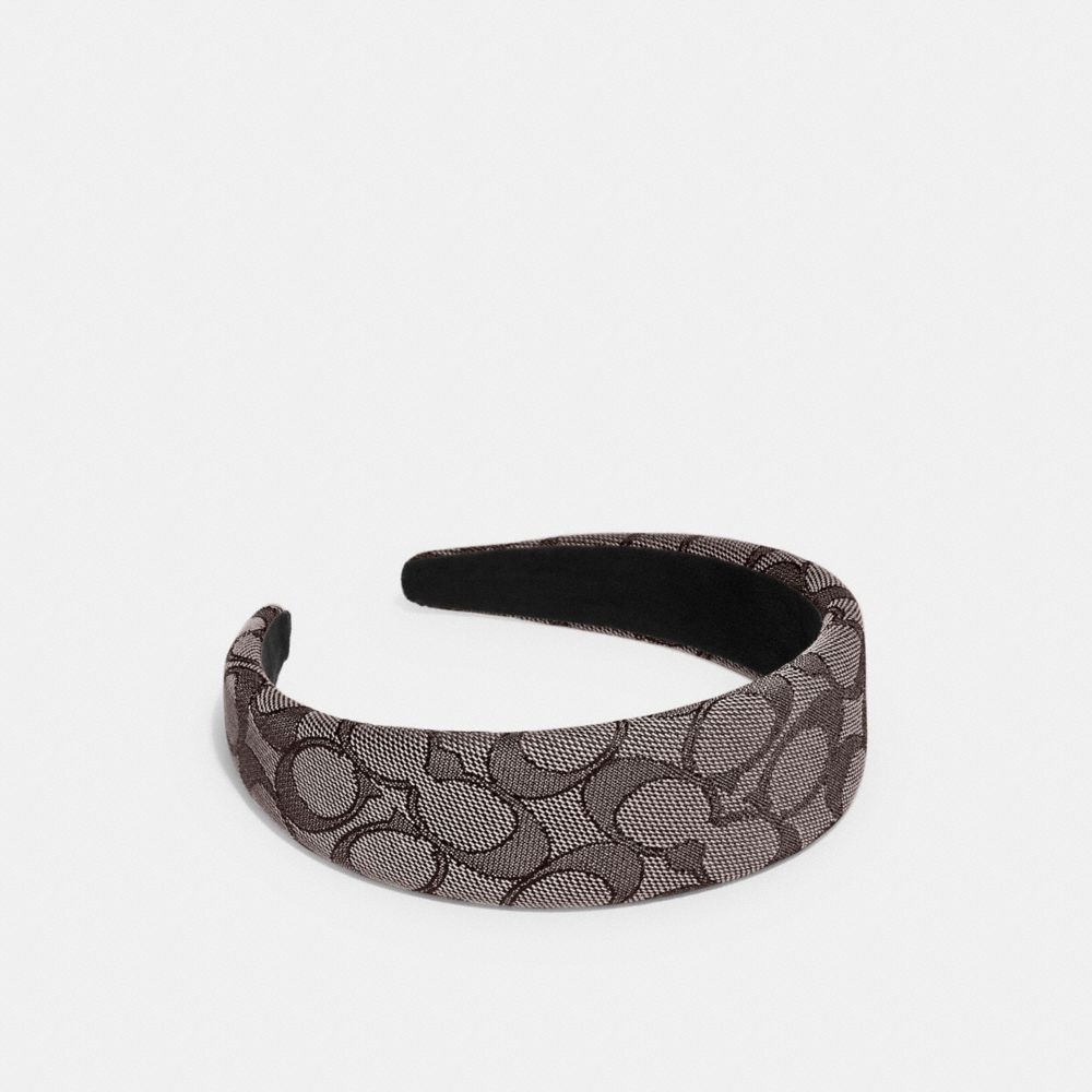 T Monogram Headband: Women's Accessories, Hair Pins