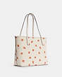 COACH®,CITY TOTE WITH POP FLORAL PRINT,Large,Gold/Chalk Multi,Angle View