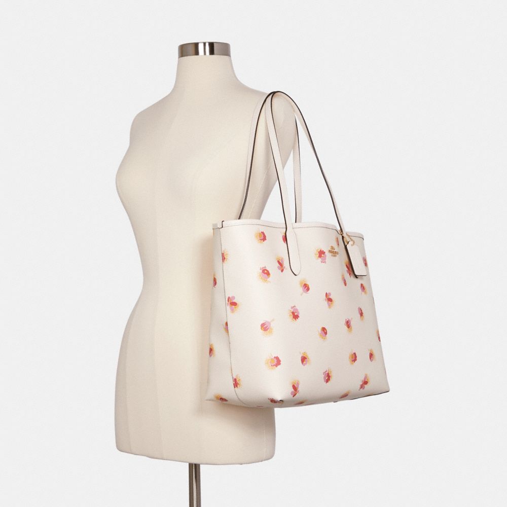 COACH® Outlet  City Tote With Pop Floral Print