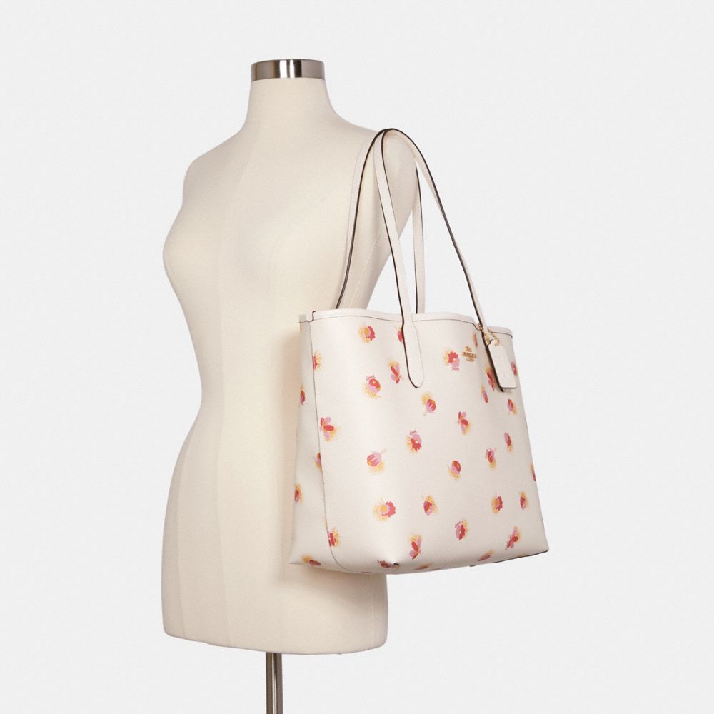 Coach Outlet Pencil Set with Badlands Floral Print - White