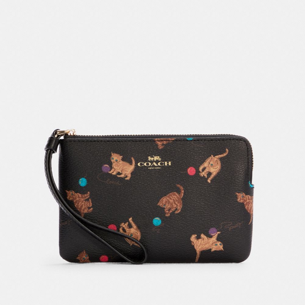 Coach store cat purse