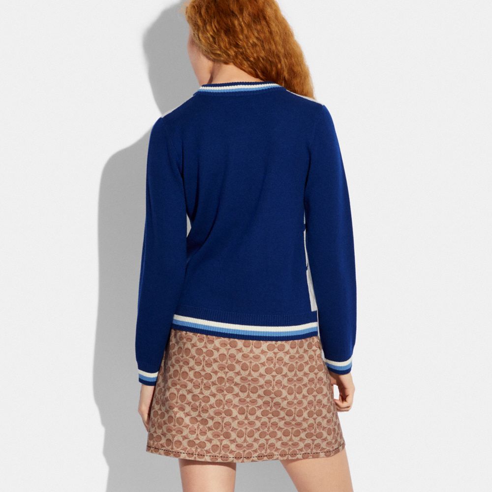 Disney X Coach Mickey Mouse Jacquard Sweater