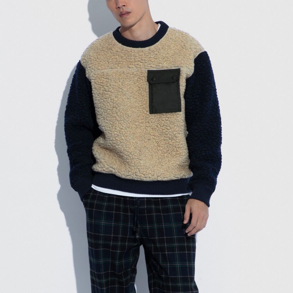 Sherpa crewneck online