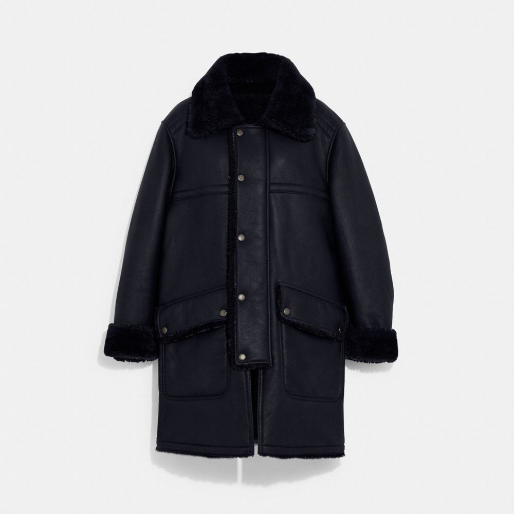 COACH® | Reversible Shearling Coat