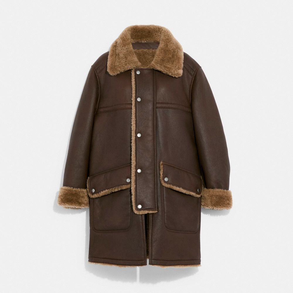 Reversible Shearling Coat