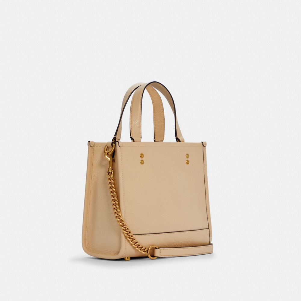 Coach X Jennifer Lopez Dempsey Tote Bag 22 With Nyc Skyline