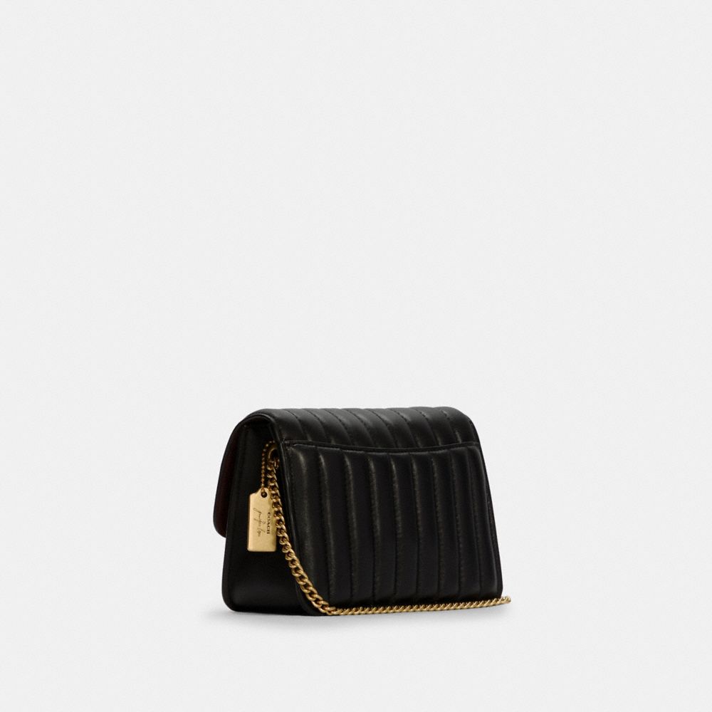 BOWERY QUILTED CROSSBODY SMALL BLK