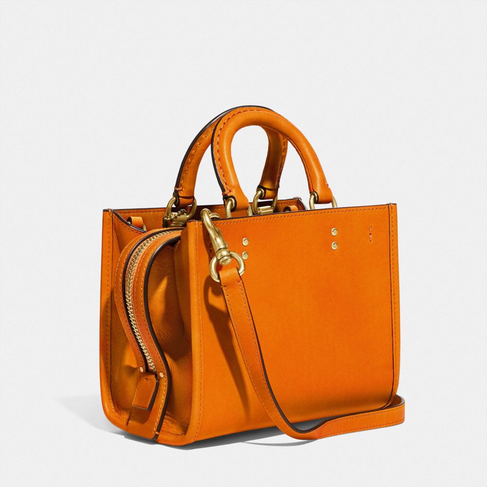 COACH®,Rogue 17 In Original Natural Leather,,Angle View