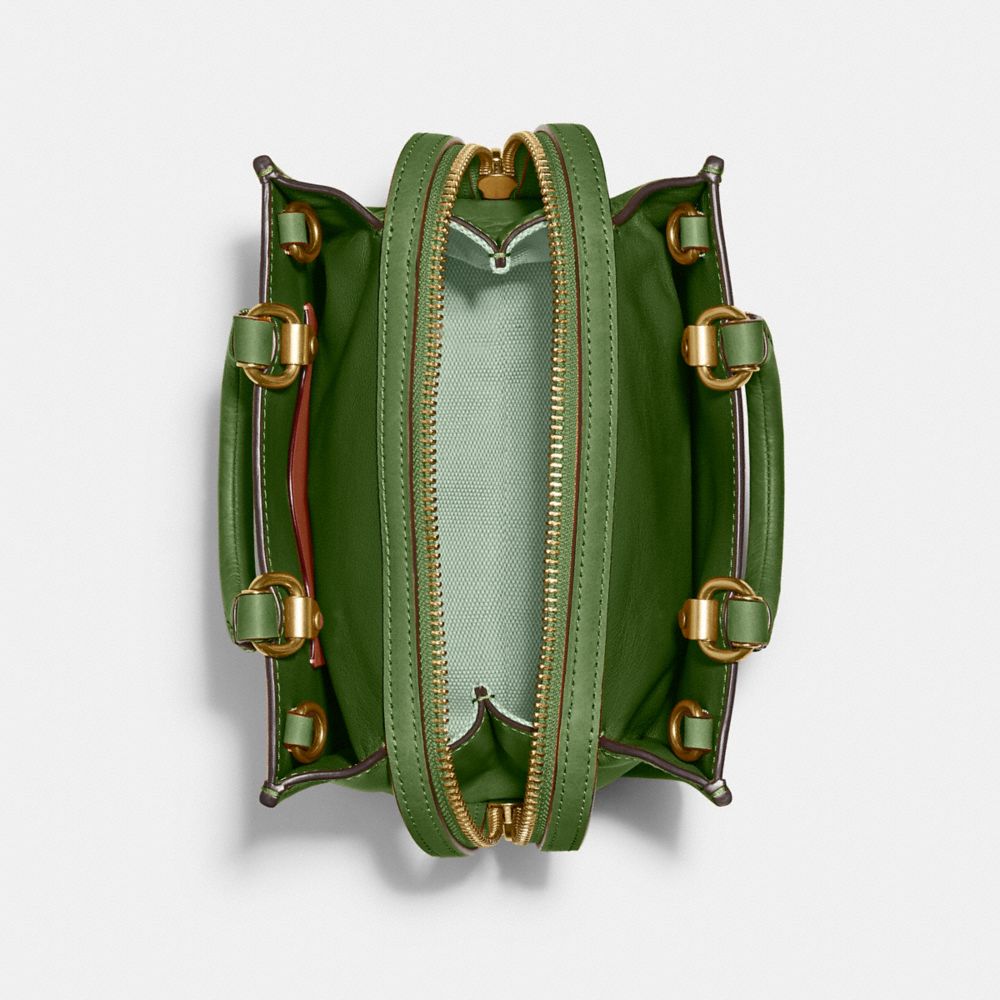 COACH®,Rogue 17 In Original Natural Leather,,Inside View,Top View