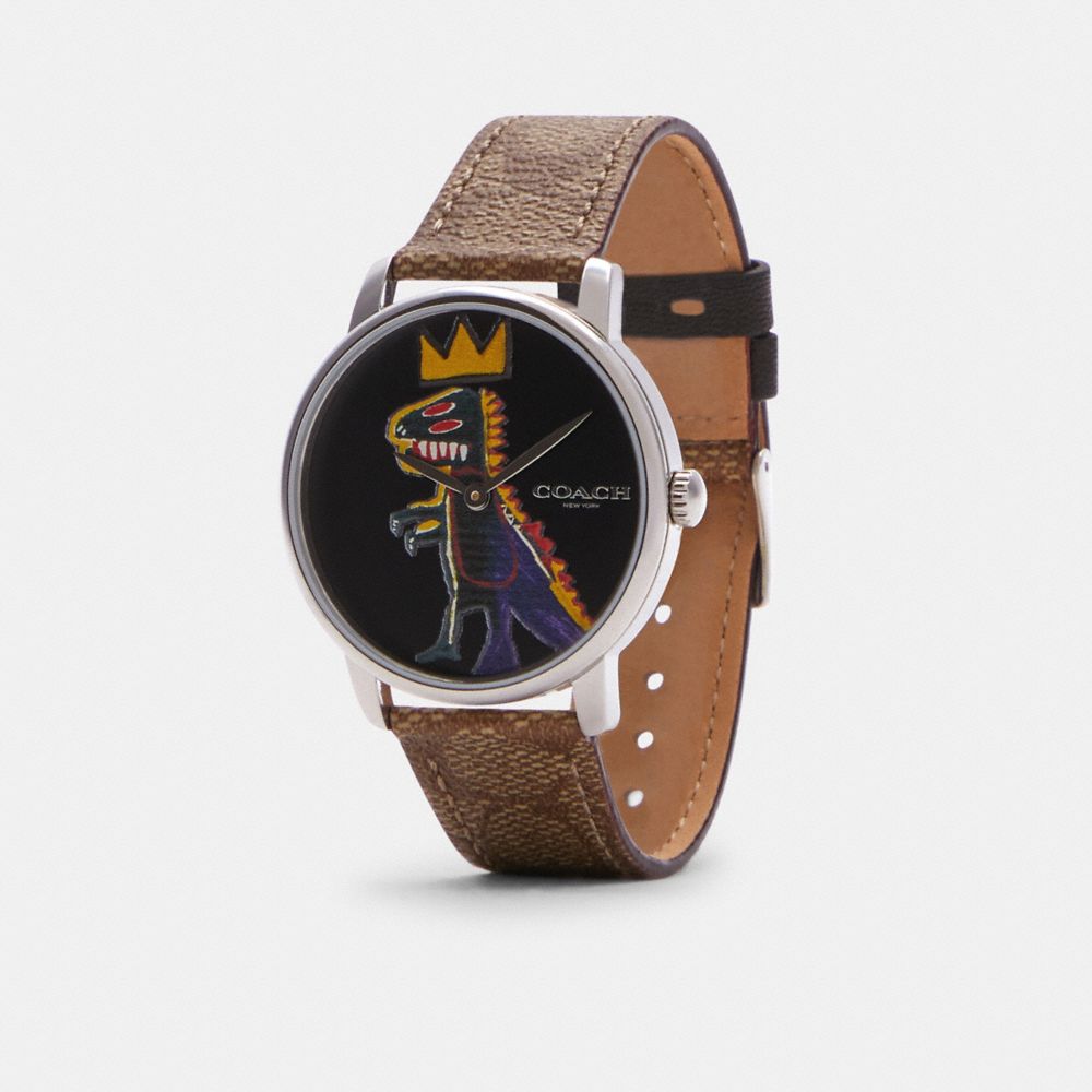 Coach X Jean Michel Basquiat Grand Watch, 40 Mm