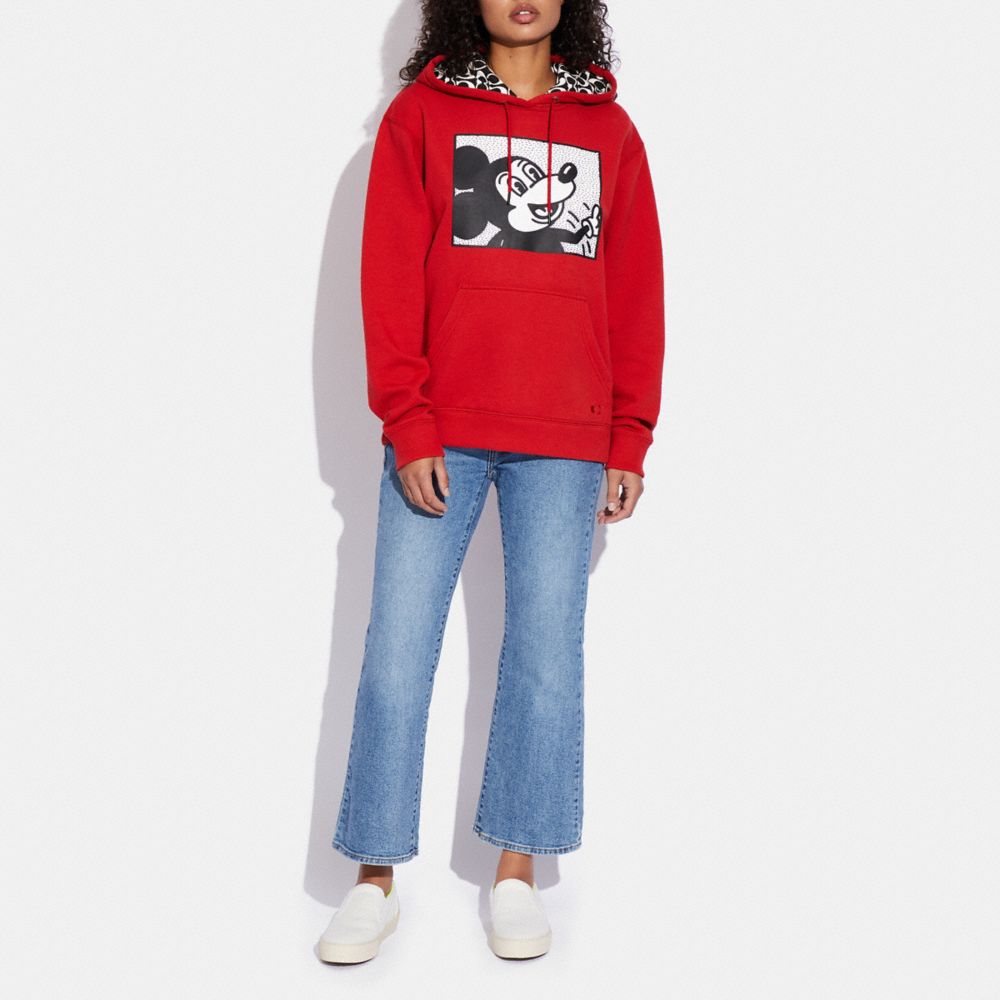 COACH OUTLET®  Disney Mickey Mouse X Keith Haring Hoodie