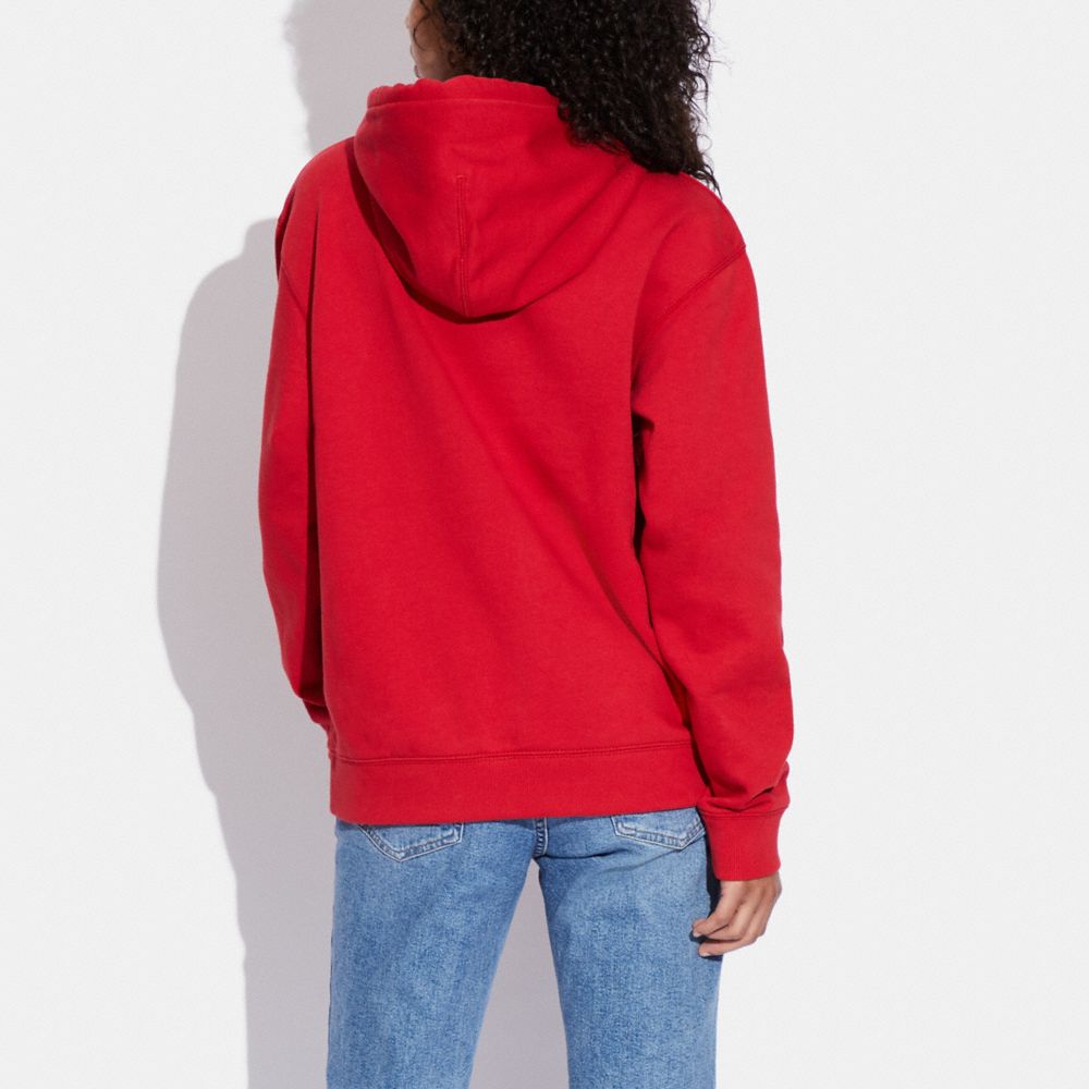 COACH®,Disney Mickey Mouse X Keith Haring Hoodie,,Scale View