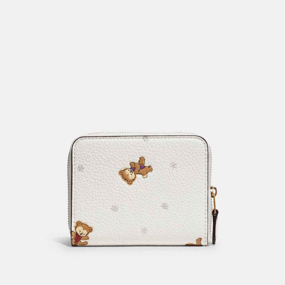 Coach Polar Bear Coin Purse - White Wallets, Accessories