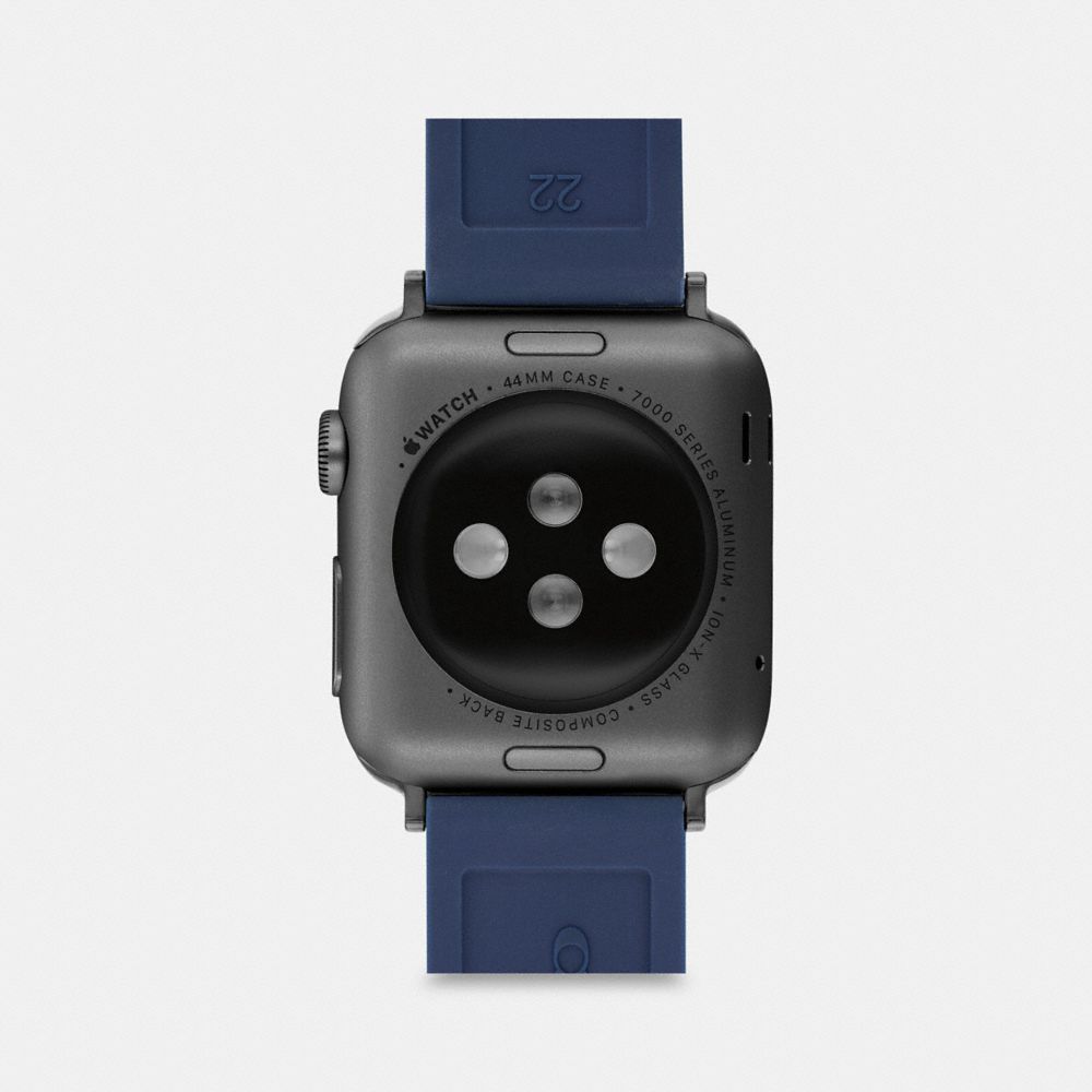 COACH®,Apple Watch® Strap, 42 Mm And 44 Mm,,Back View
