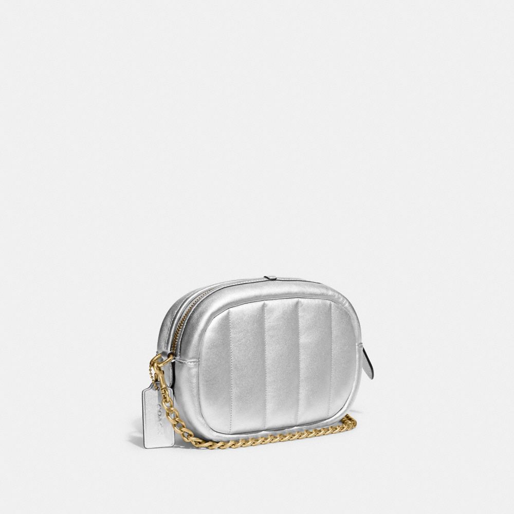 Coach Camera Bag in Signature Canvas – White mix