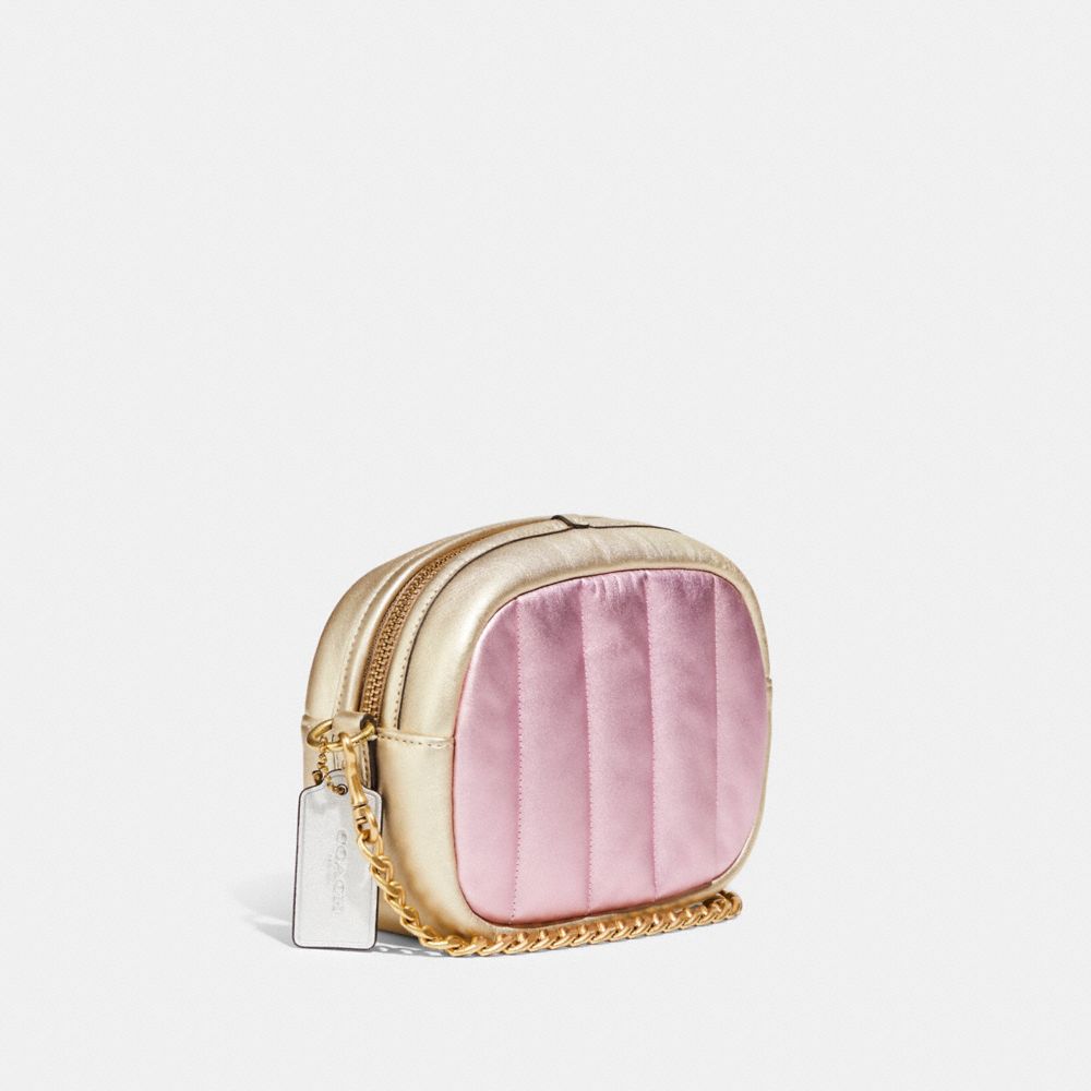 Coach quilted camera online bag