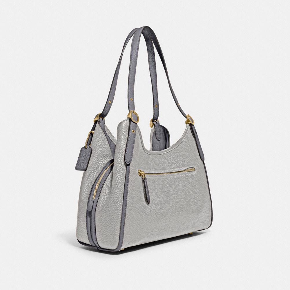 COACH®,Lori Shoulder Bag In Colorblock,,Angle View