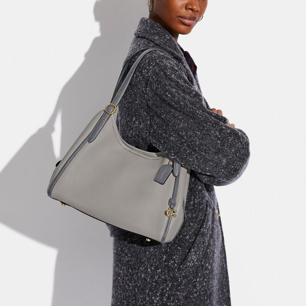 COACH®,Lori Shoulder Bag In Colorblock,,Detail View