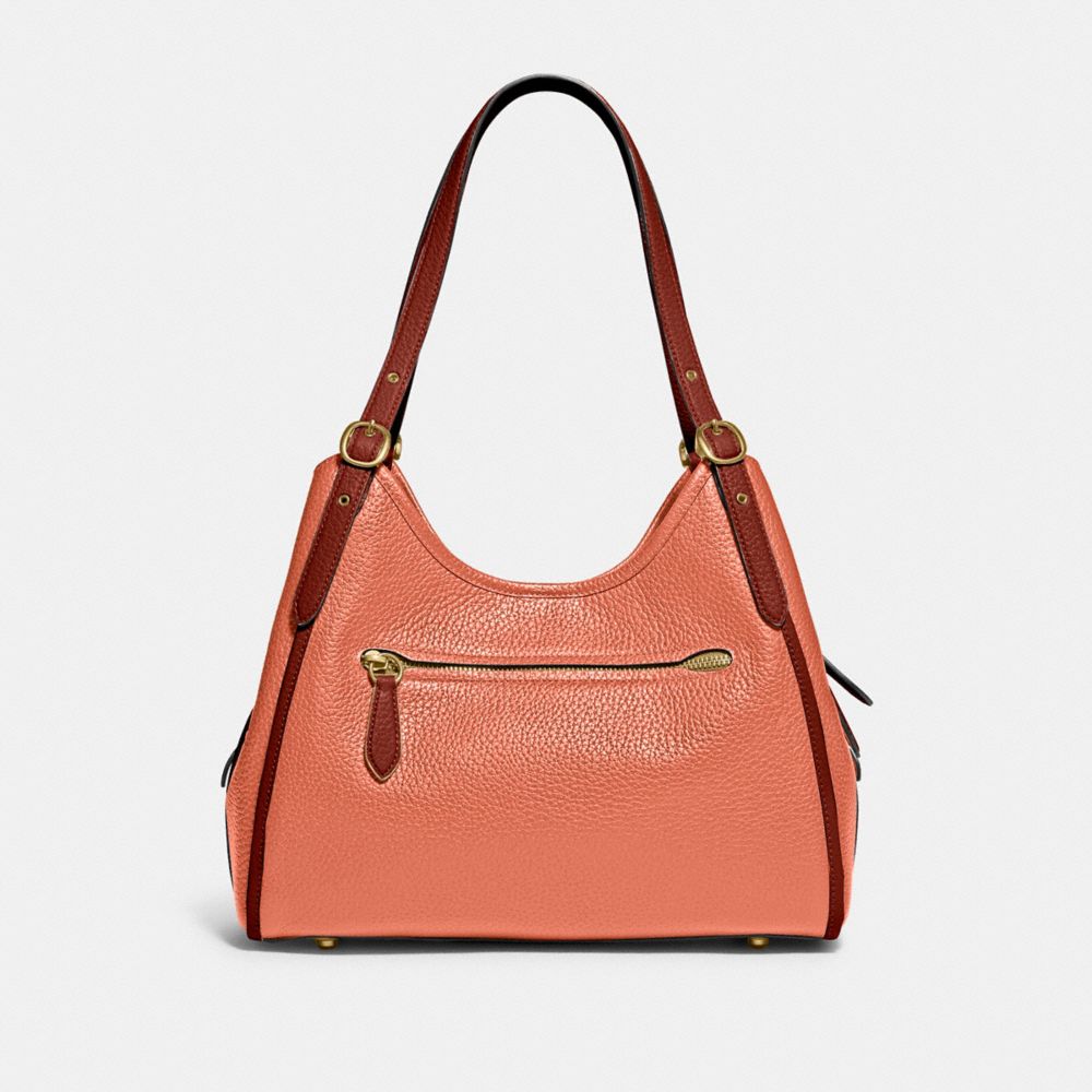 COACH®,Lori Shoulder Bag In Colorblock,,Back View