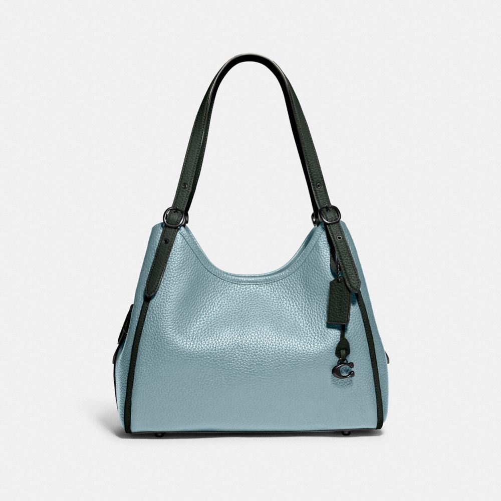 Coach Light Blue Leather Edie 31 Tote Coach