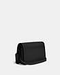COACH®,STUDIO SHOULDER BAG,Smooth Leather,Small,Brass/Black,Angle View