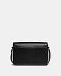 COACH®,STUDIO SHOULDER BAG,Smooth Leather,Small,Brass/Black,Back View