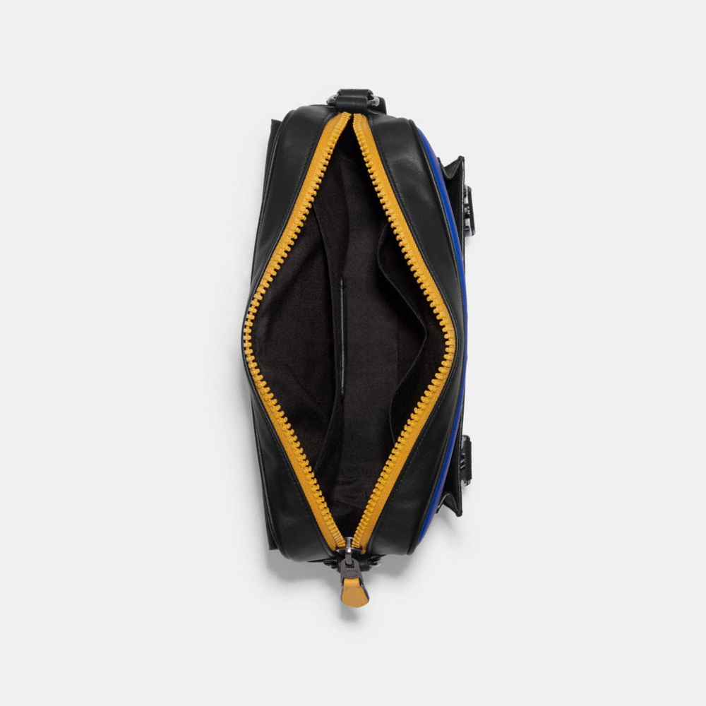 Track Crossbody Bag In Colorblock Signature Canvas