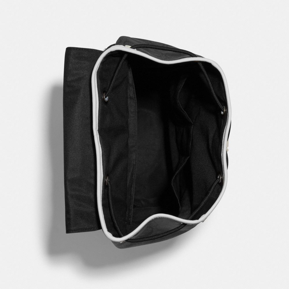 Track Backpack In Signature Canvas