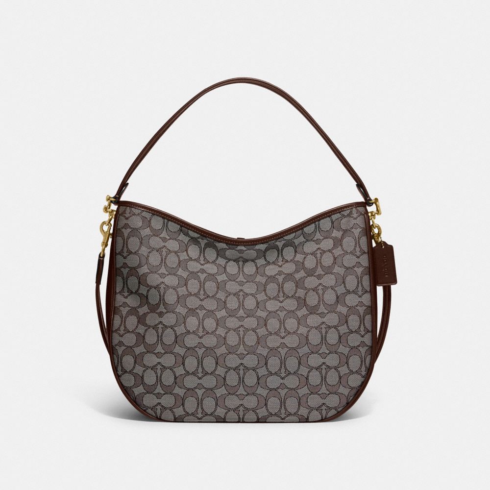 COACH®  Soft Tabby Hobo In Signature Jacquard