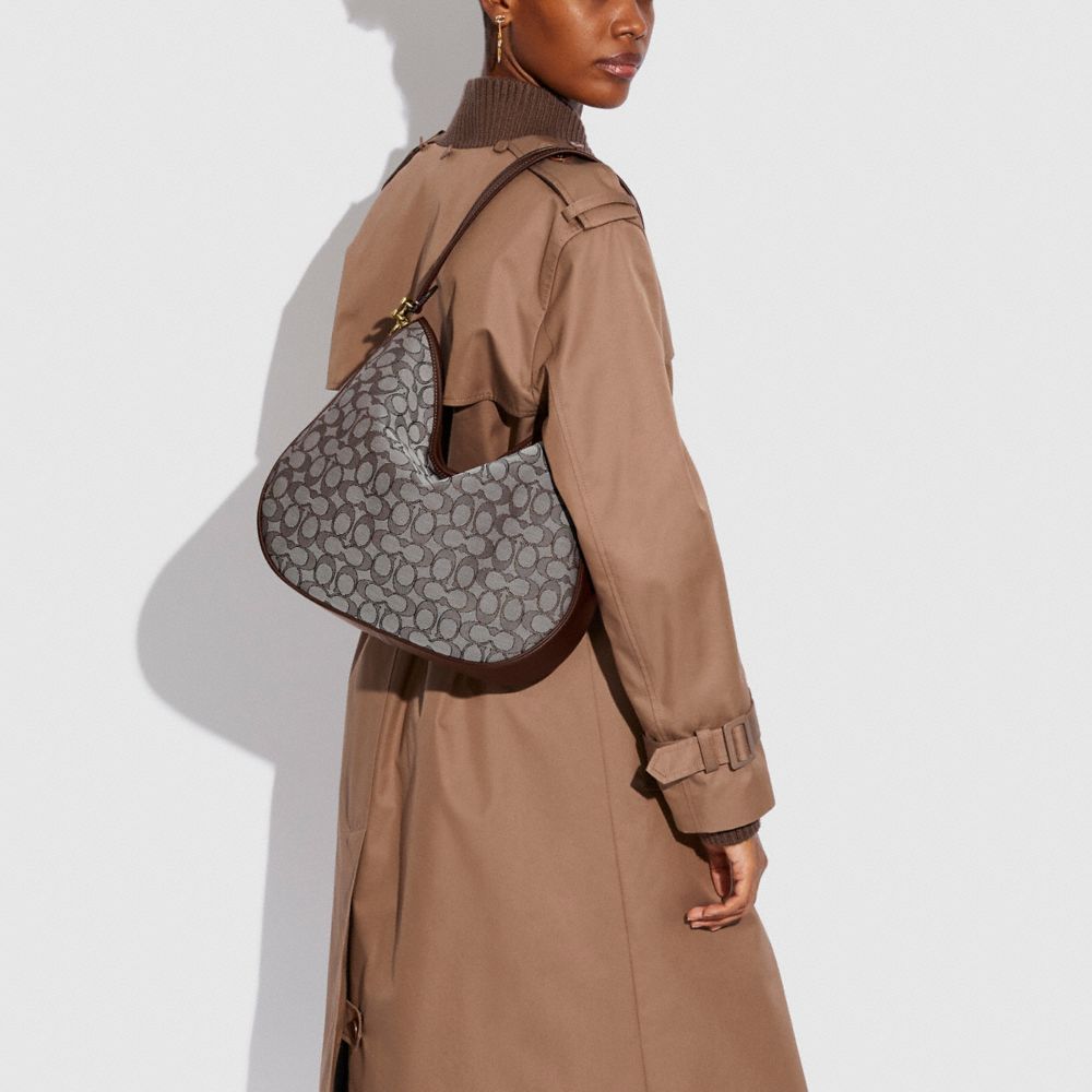 COACH®  Teri Hobo In Signature Canvas