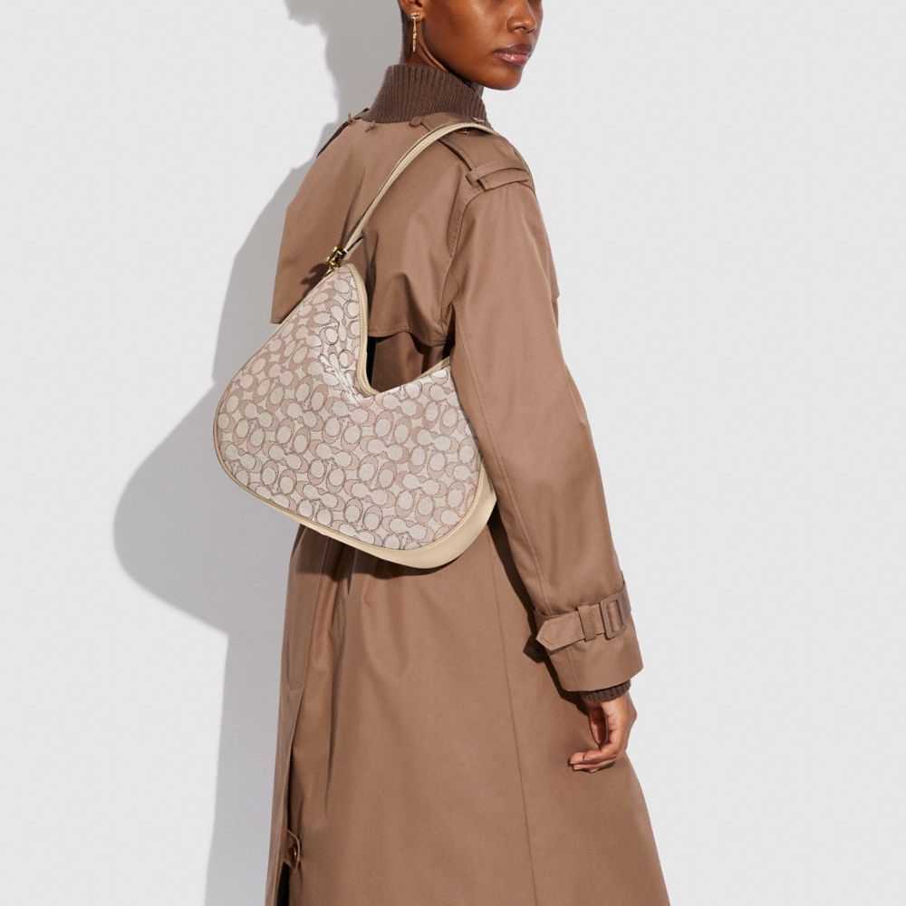 COACH® | Soft Tabby Hobo In Signature Jacquard