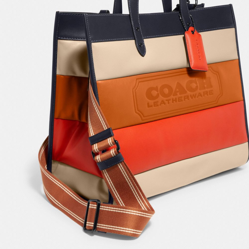 COACH® | Field Tote Bag 40 With Pieced Quilting