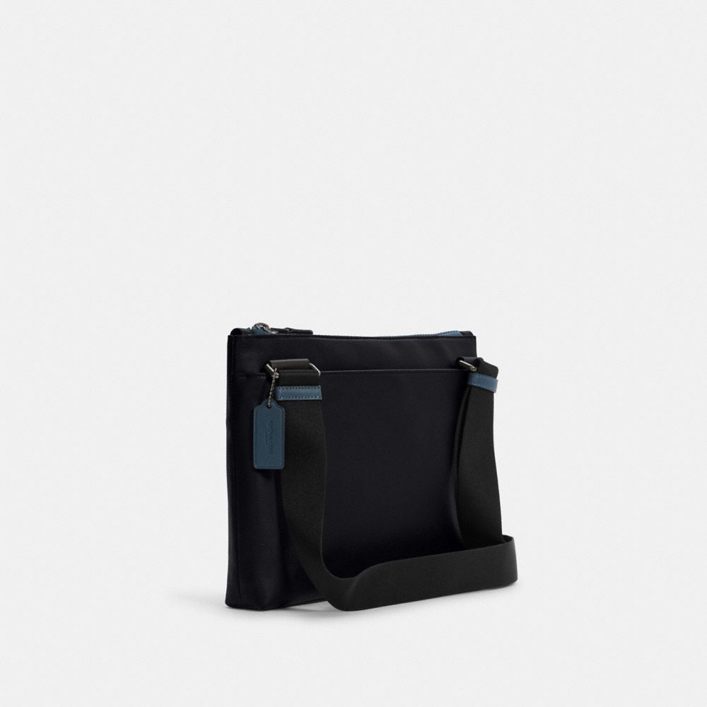 COACH® Outlet | Carrier Zip Crossbody With Graffiti Coach