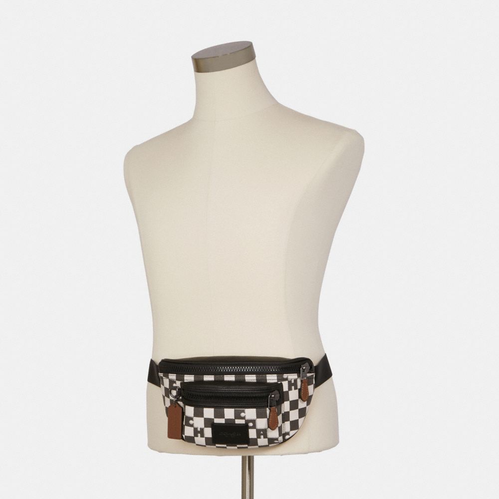 選べる☆COACH ☆ WESTWAY BELT BAG WITH COACH PATCH COACH® Outlet | Westway Belt Bag With Checker Print