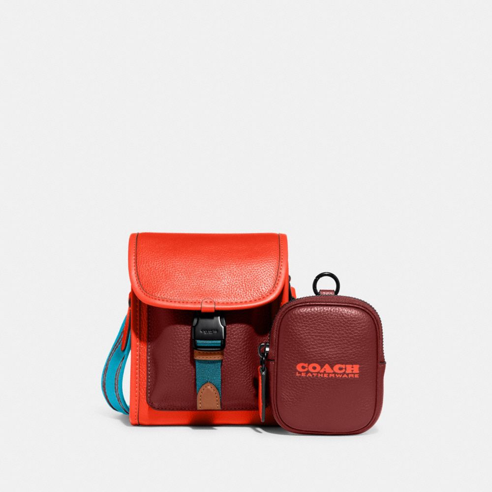 COACH® | Charter North/South Crossbody With Hybrid Pouch In Colorblock