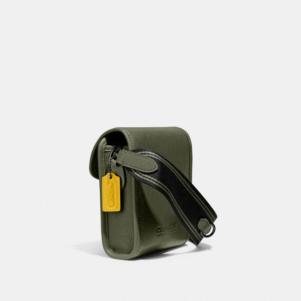 COACH®,Charter North/South Crossbody With Hybrid Pouch In Colorblock,,Angle View