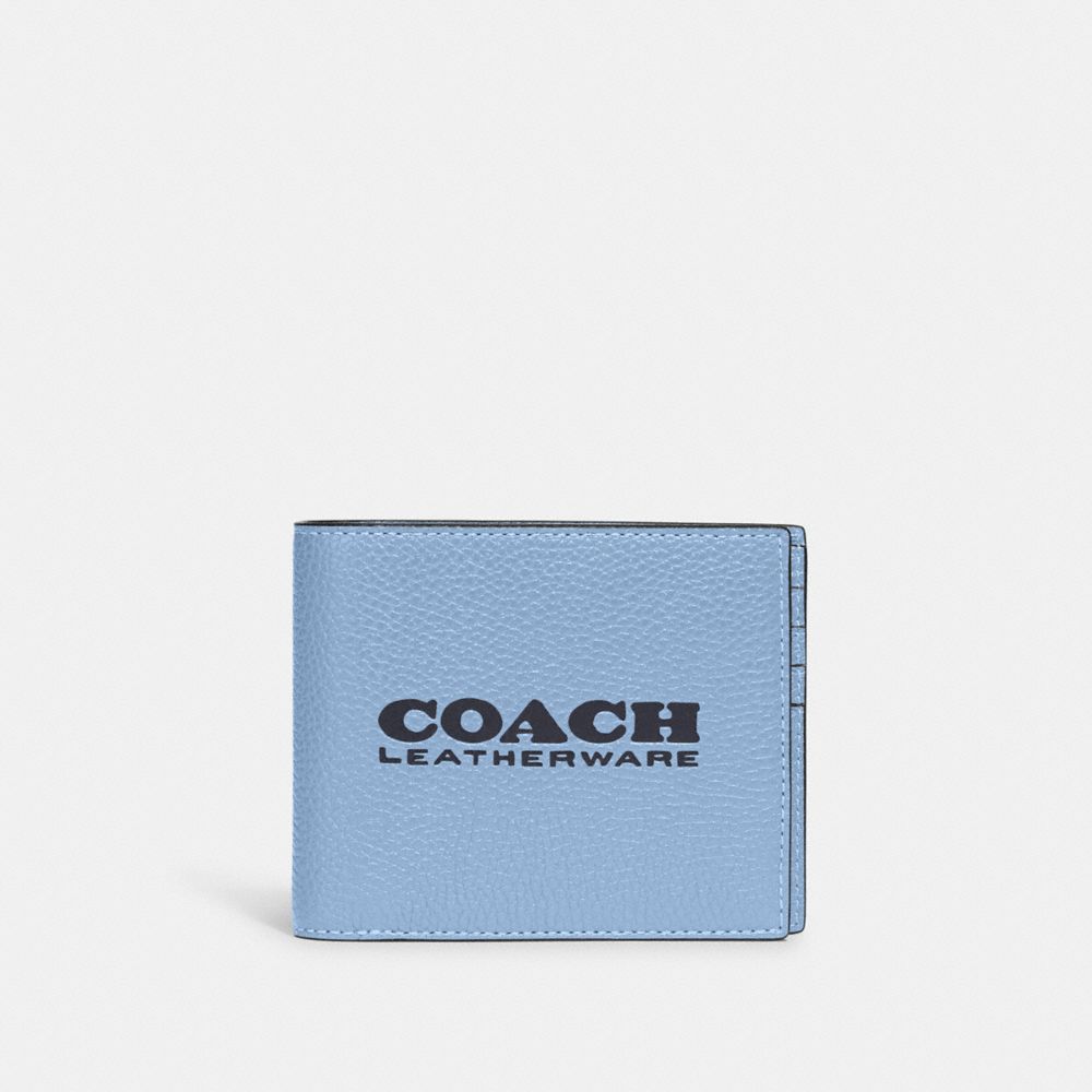 Coach Men's 3-in-1 Wallet - Black